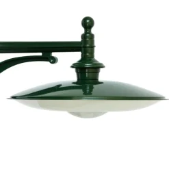 LED-Wandleuchte für außen mit IP65 und kurzem Arm