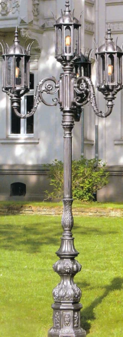 Majestätische vierflammige Standleuchte AL 6652