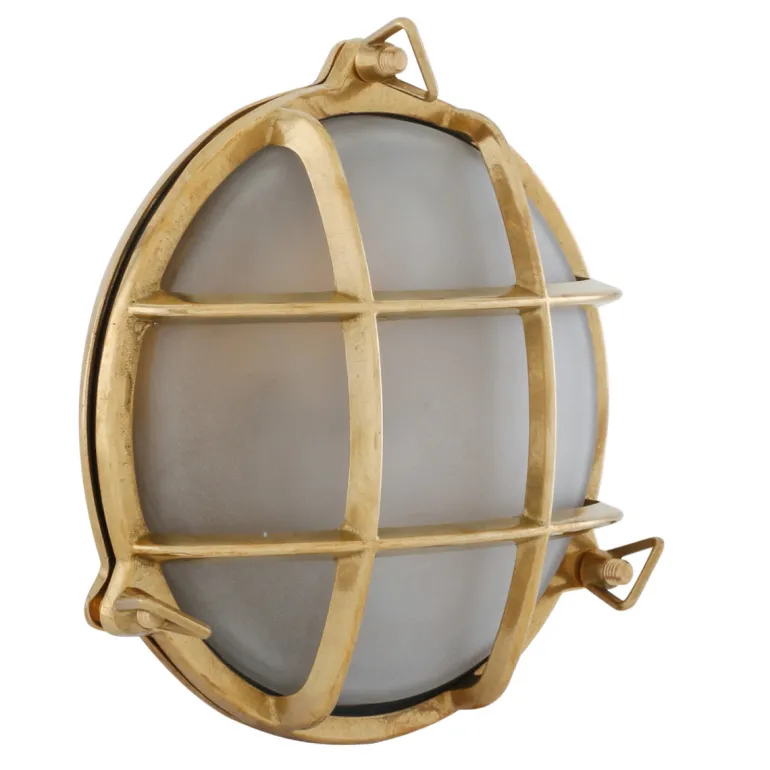 Marine-Wandlampe mit vergittertem Glas Revander