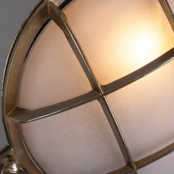 Marine-Wandlampe mit vergittertem Glas Revander