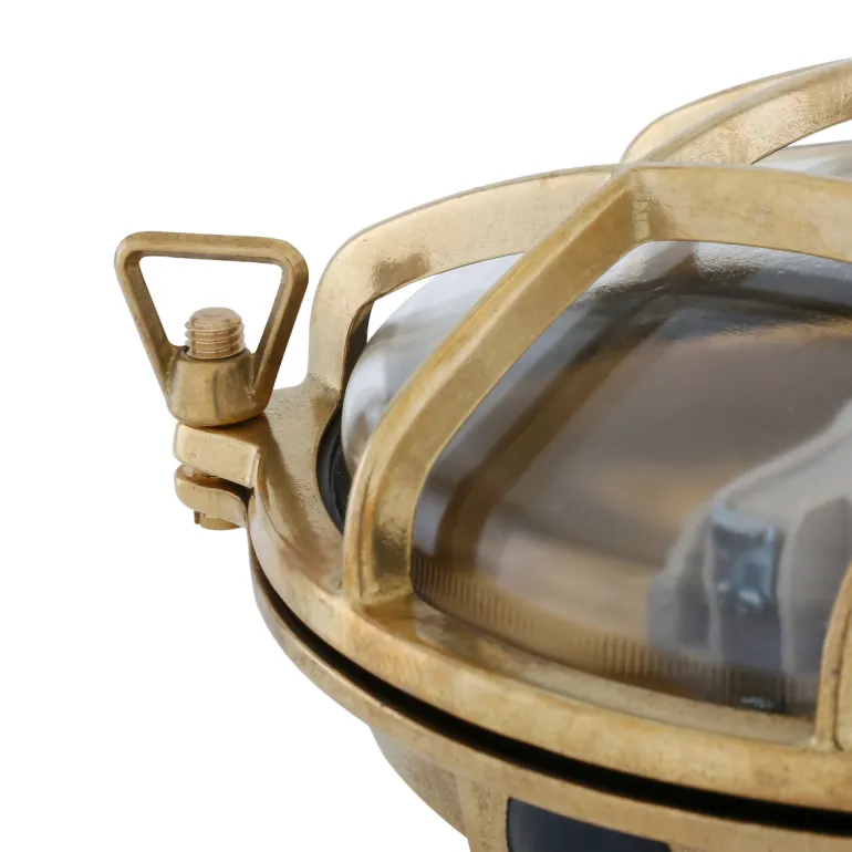 Marine-Wandlampe mit vergittertem Glas Revander