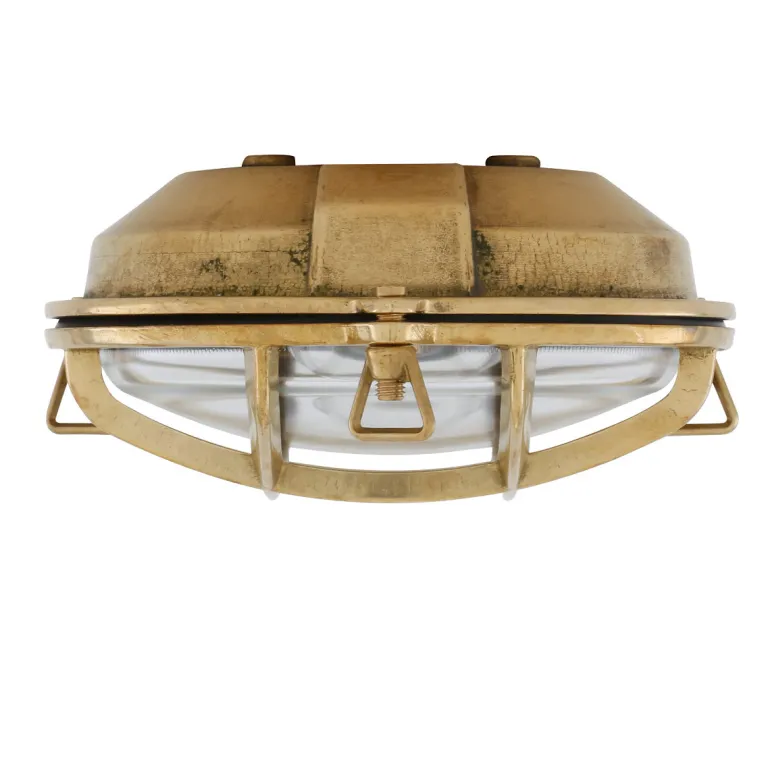 Marine-Wandlampe mit vergittertem Glas Revander