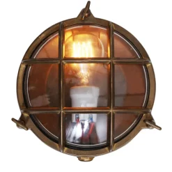 Marine-Wandlampe mit vergittertem Glas Revander