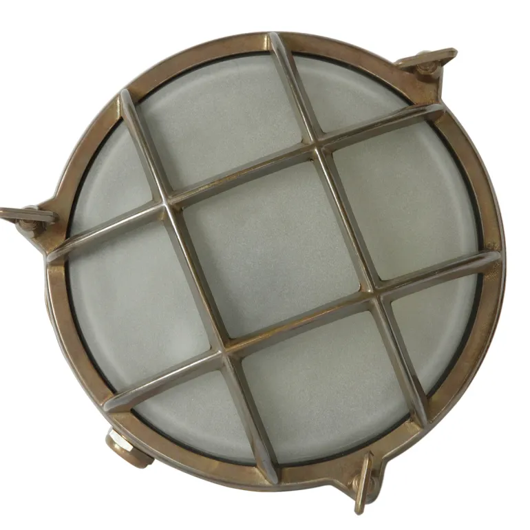 Marine-Wandlampe mit vergittertem Glas Revander