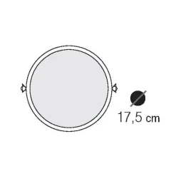 Maritime Außenwandleuchte mit rundem Holophanglas