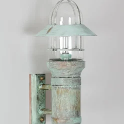 Maritime Wandleuchte mit Glassturz Les Issambres
