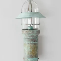 Maritime Wandleuchte mit Glassturz Les Issambres