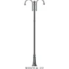 Mast mit Bogenarm RODOS XL 2/2 262 cm