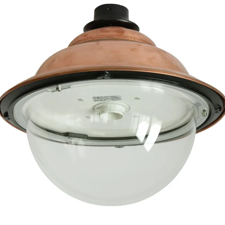 Mastleuchte mit Kupfer-Reflektorlampe S2T P1K.44