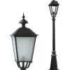 Mastleuchte mit vierseitiger Laterne Rodos GP1K.52TL