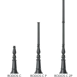 Mastserie RODOS C 70 / 128 / 184 cm
