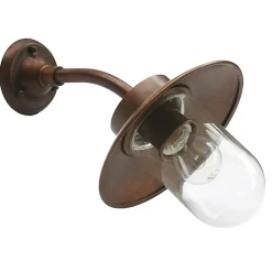 Mediterrane Hofleuchte aus patiniertem Kupfer Nabucco 183