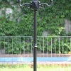 Mehrflammige Schinkel-Standleuchte Rodos 2P Arm 71