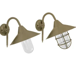 Messing-Hofleuchte N° 852/8526 im maritimen Stil