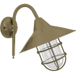 Messing-Hofleuchte N° 852/8526 im maritimen Stil