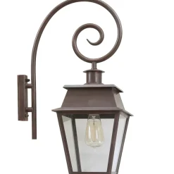 Messing-Wandleuchte Bordeaux MM mit Bischofstab
