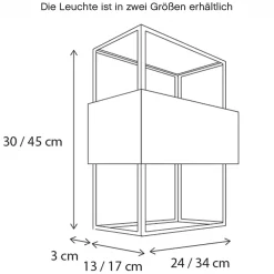 Messing-Wandleuchte mit Zierblende