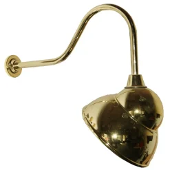 Messing-Wandleuchte zur Schildbeleuchtung Nova, IP65