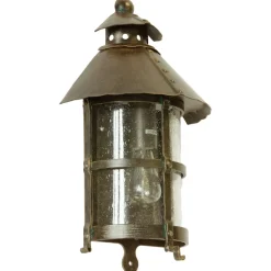 Mittelalter-Halblaterne aus Schmiedeeisen WL 3459