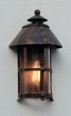 Mittelalterliche Halblaterne WL 3396 aus Schmiedeeisen