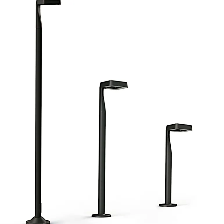 Moderne LED-Standleuchte Square in drei Größen