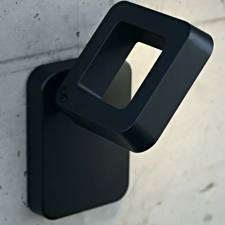 Moderne LED-Wandleuchte Square