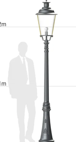 Niederrheinische Standleuchte Arystoteles.42