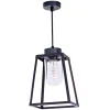 Offene Pendelleuchte mit Glaszylinder Lampiok, IP 65