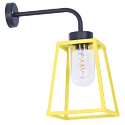 Offene Wandlaterne mit Glaszylinder Lampiok, IP 65
