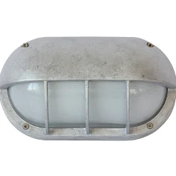 Ovale Aluminiumguss-Balkon-Lampe mit Lidschild 8125