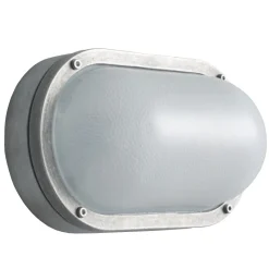 Ovale Balkon-Leuchte aus Aluminiumguss 8120