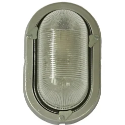 Ovale Kabinenleuchte aus Aluminiumguss 7001