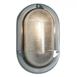 Ovale Kabinenleuchte aus Aluminiumguss 7001