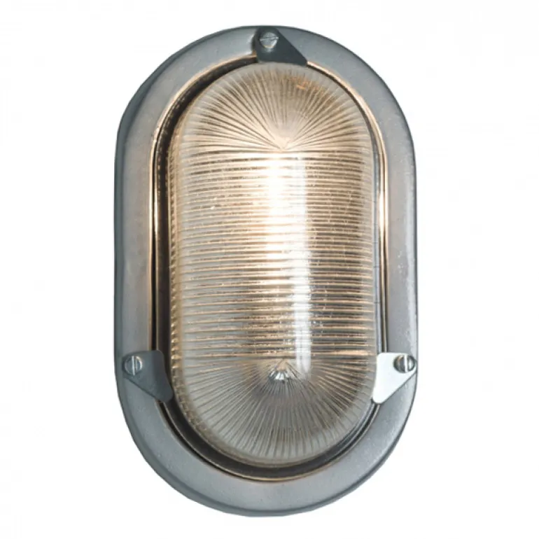 Ovale Kabinenleuchte aus Aluminiumguss 7001