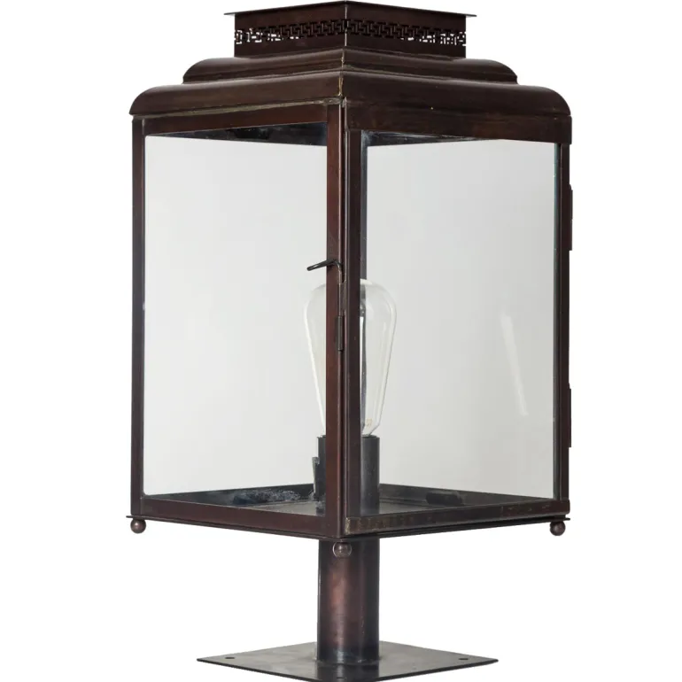 Podestleuchte aus Messing oder Zink Kensington GM