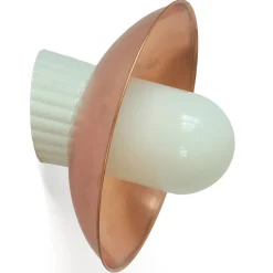Porzellan Wandlampe Kupferschirm WMCU 2024