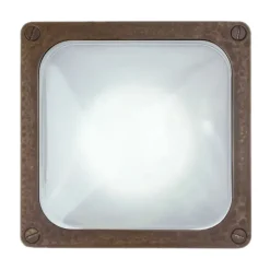 Quadratische flache Wandleuchte Marina 247.70.OO