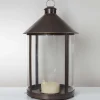 Riesiges französisches Windlicht: Kerzenleuchte Louxembourg (Höhe 100 cm)