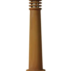 Rostige Pollerleuchte RUSTY aus Schmiedeeisen (HĂśhe 40 / 70 cm)