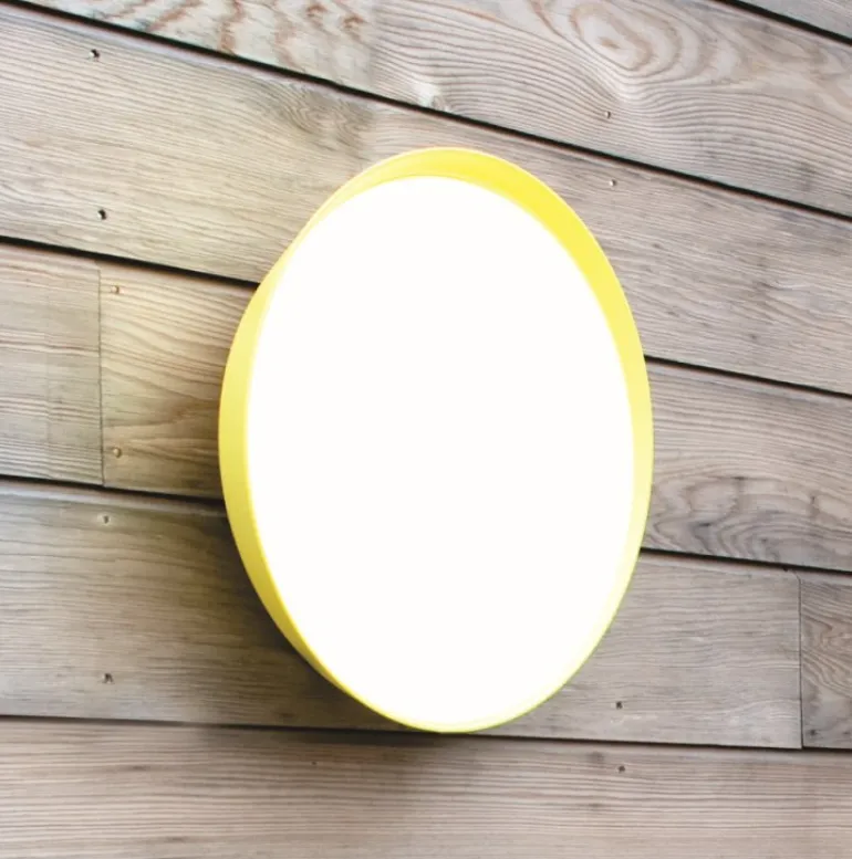 Runde LED-Decken- und Wandleuchte Mona