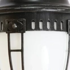 Rundmantel-Wandleuchte aus Schmiedeeisen WL 3464