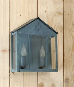 Rustikale französische Wandleuchte Bois Chalet MM