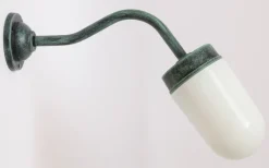 Scheunenlampe mit Aluminium-Wandarm 38-45 OR-Z