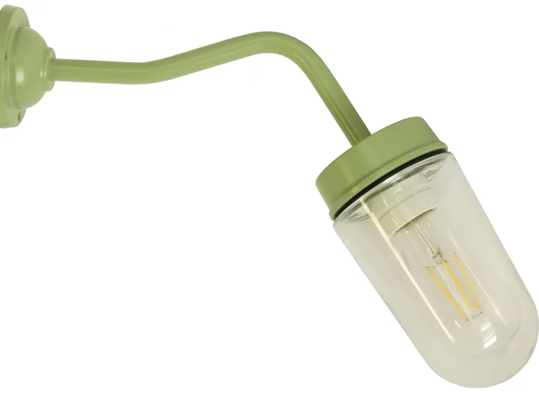 Scheunenlampe mit Aluminium-Wandarm 38-45 OR-Z