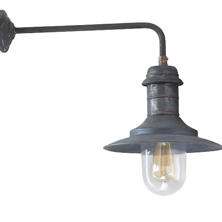 Schiffs-Wandleuchte Ulm RO 130 Kupfer Patina