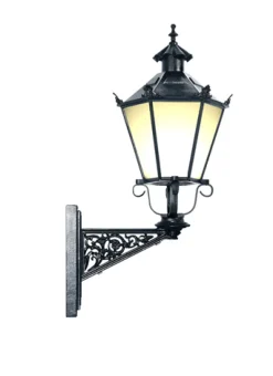Schinkelleuchte mit kurzem Wandarm Alt Berlin P 11K
