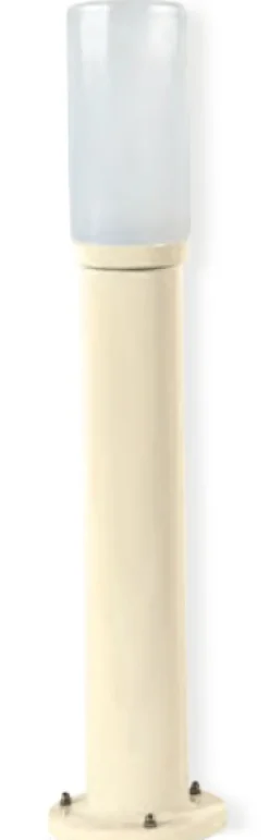 Schlanke Pollerleuchte mit PMMA-Glas