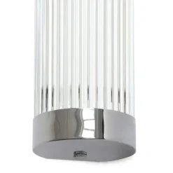 Schmale Art Déco-Wandleuchte