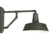 Schmiedeeisen-Stalllampe mit Rohr-Wandarm WL 3638