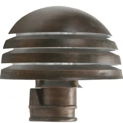 Schmiedeeisen-Wandlampe mit Lamellen-Blende WL 3402
